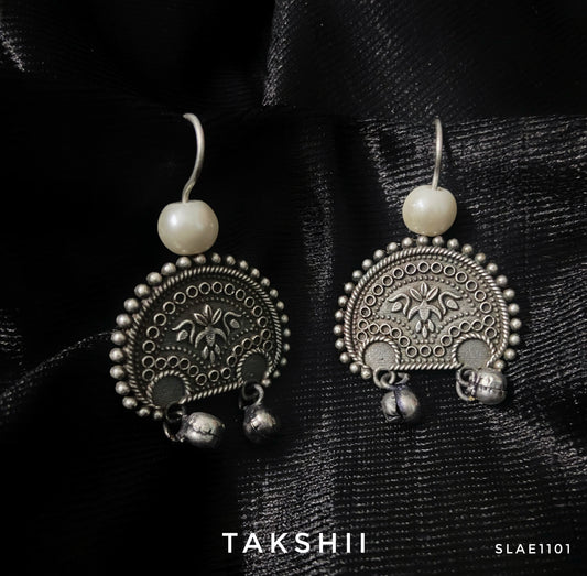 Xiti - Designer Silver Lookalike Earrings